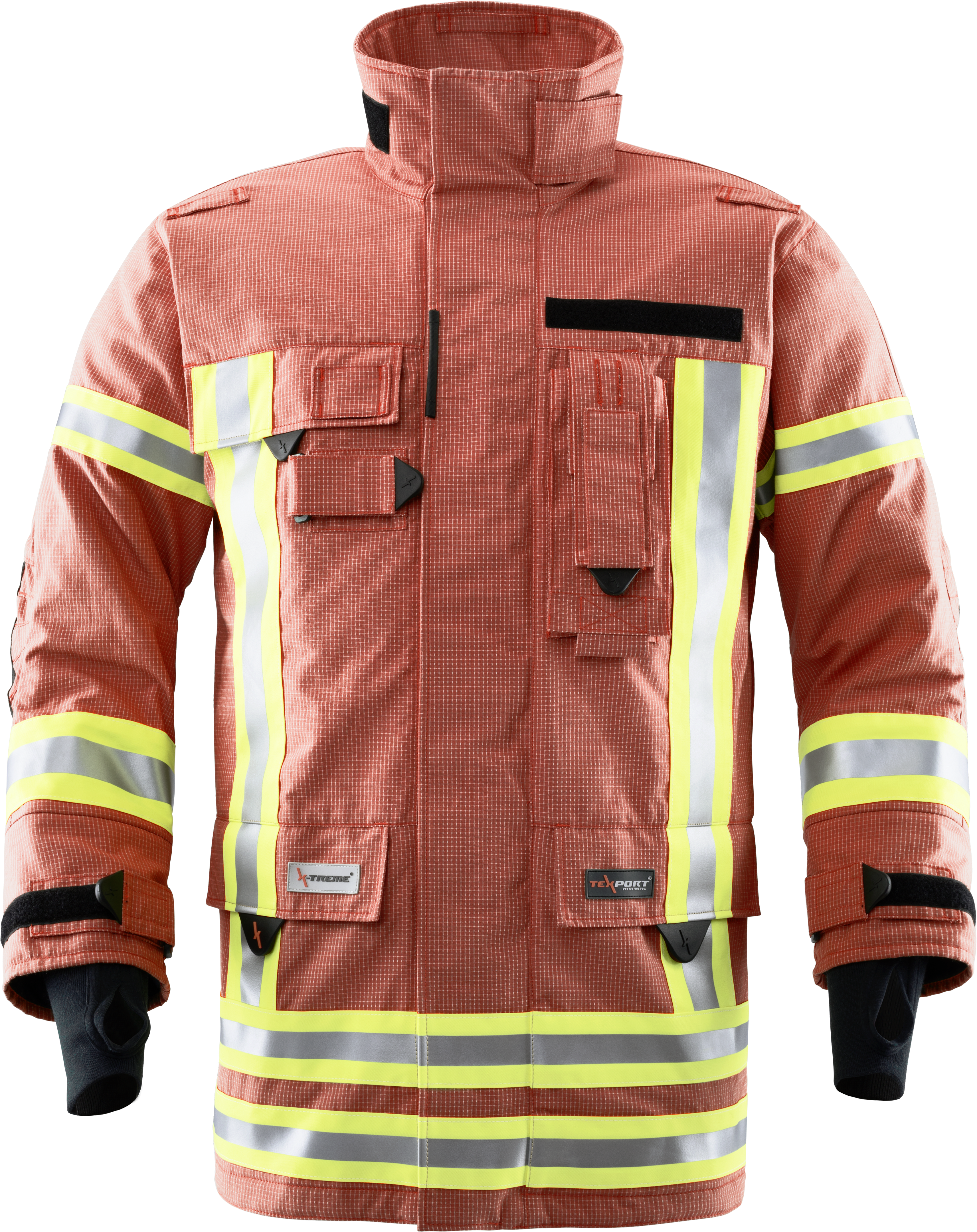 TEXPORT® Feuerwehr-Überjacke Fire Breaker Action Nova X-Treme® IB-TEX®, rot