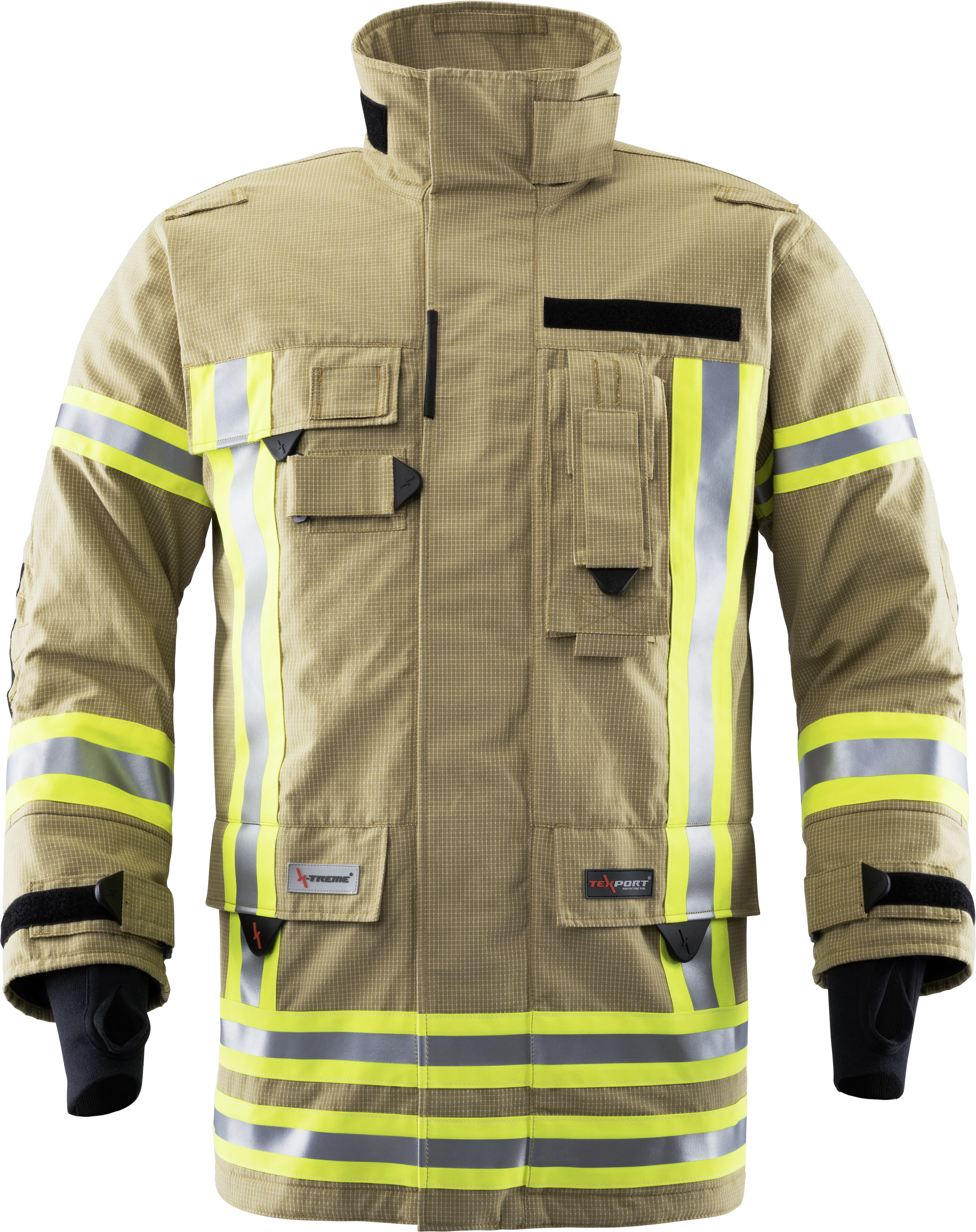 TEXPORT® Feuerwehr-Überjacke Fire Breaker Action Nova X-Treme® IB-TEX®, gold
