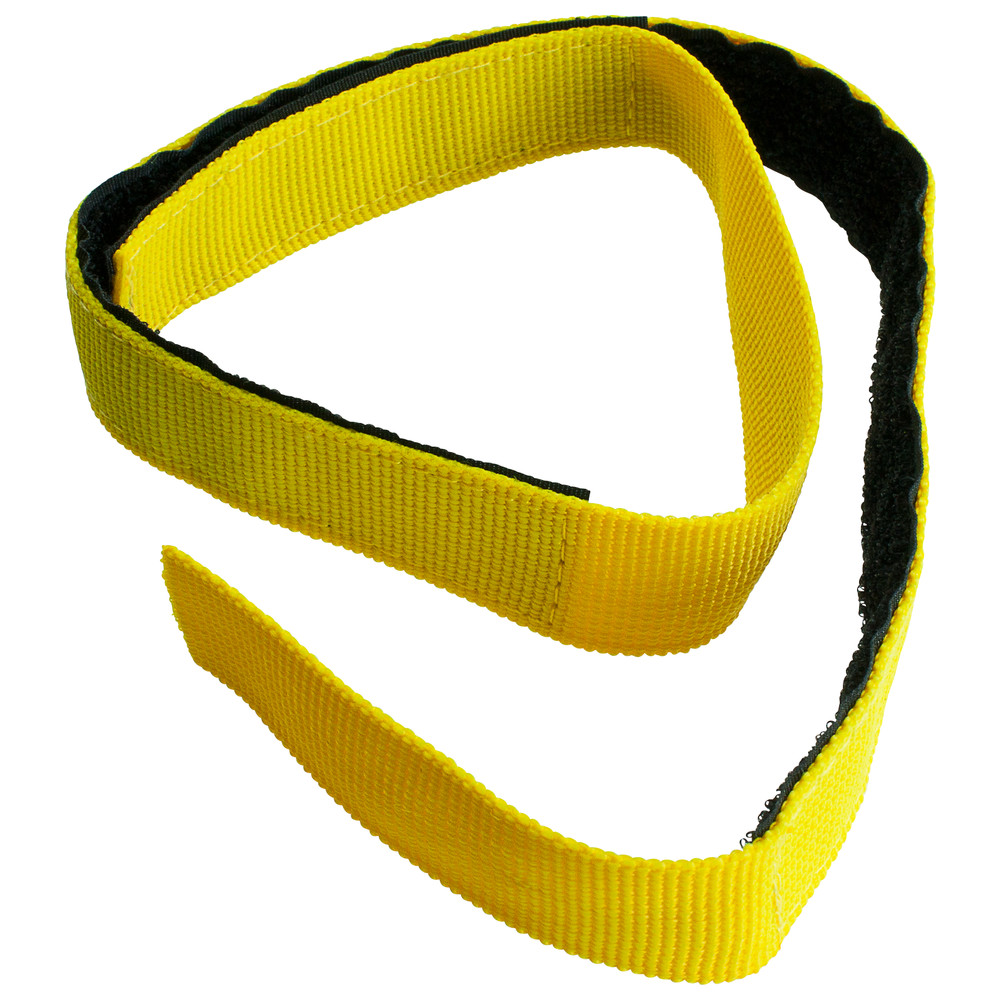 Klettband für Schlauchpaket, gelb, 700 x 25 mm